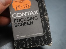 Contax RTS 1 Matt focusing screen boxed