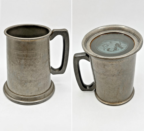 Vintage sheffield pewter glass - sheffield,