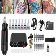 42pcs Tattoo Machine Kit Motor
