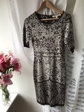 Clements Ribeiro Jumper Dress Size M Autumn Winter VGC Grey