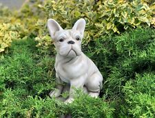 Concrete french bulldog figurine Stone bulldog statue Personalized bulldog