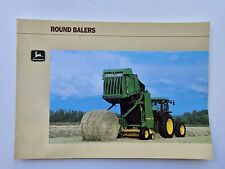 JOHN DEERE 540 545 550 ROUND BALER SALES BROCHURE