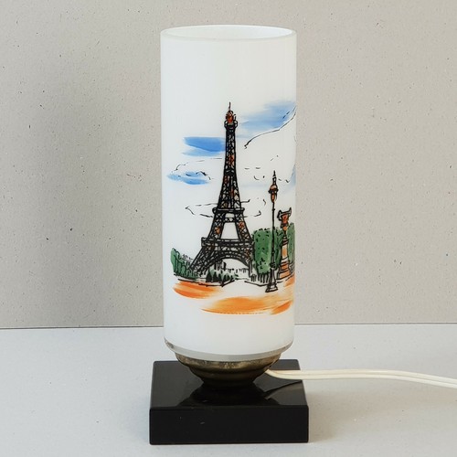 Vintage lamp 1960 - marble, &