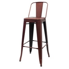 Tolix Style Bar Stool with Low