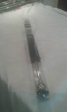 curtain pole silver/chrome  70-120cms Dunelm