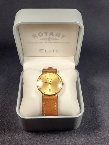 Men 18k gold and - gold, leather