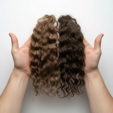 Mohair for reborn doll