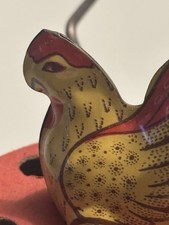Vintage Tin Rooster Noisemaker
