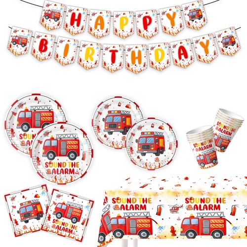 Fire engine party - fire,
