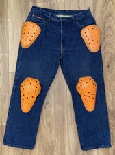 Hood Motorcycle Jeans Trousers