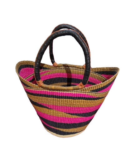 Basket bag 35cm - 35cm, woven