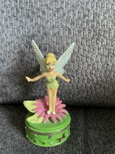 Disney Tinkerbell Trinket Box Swarovski Crystals Arribas Disneyland Paris DLP