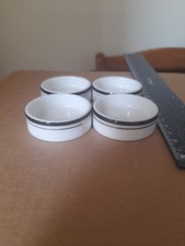 4 X ROYAL DOULTON BRITISH AIRWAYS 1ST CLASS BUTTER PATS Dishes Bowls