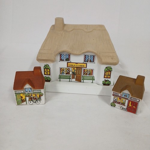 Vintage wade village stores - village,