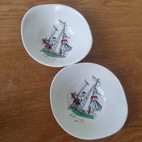 Pair 1950s crown - pair, of
