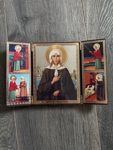 Byzantine style triptych - byzantine-style,