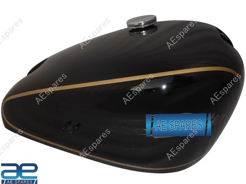 Petrol fuel tank black painted - petrol,