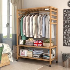 Wooden clothes rail scarf cap - scarf,