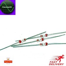 Germanium Diode. D9K (Д9k) DO-7 Case. USSR Point Detector Diode 30v 30 ma.
