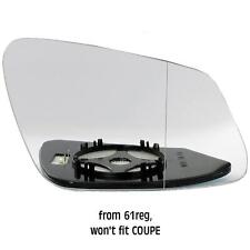 Wing mirror glass for BMW 1 F20 11-19 from 61reg Right Aspherical Electric