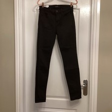 J Brand Jeans Mid-Rise Super Skinny Seriously Black NWT Sz.23