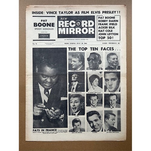 Various 1962 record mirror - 1962,