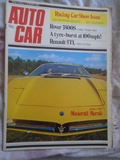 Autocar 4 Jan 1975 Maserati Merak
