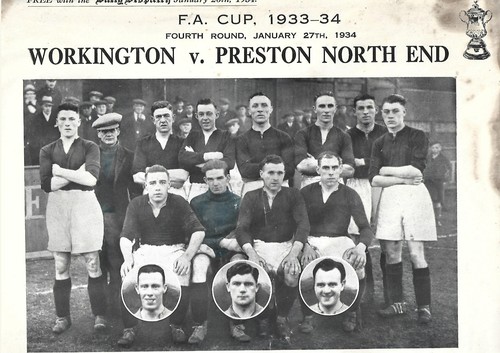 Workington versus preston - f.c.,