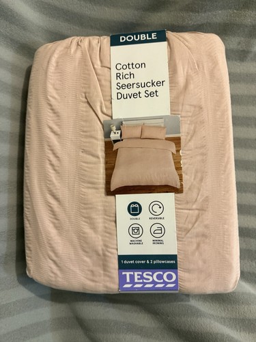 Tesco double cotton rich - cotton,