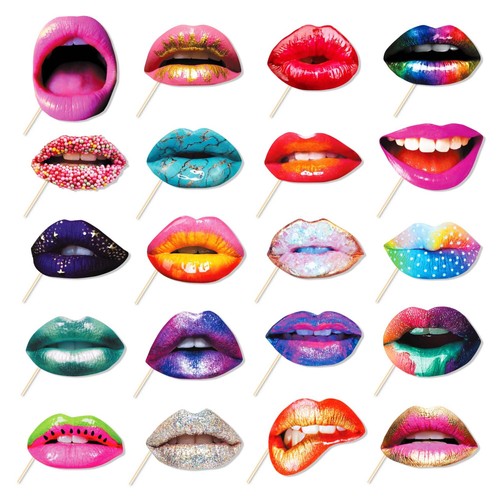 Lip photo booth prop birthday - lip,