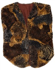 Vintage Womens Open Faux Fur