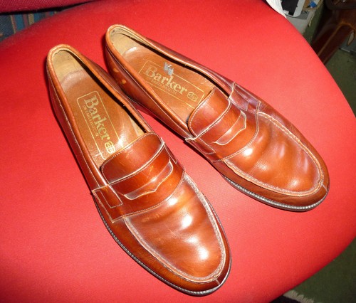 Mens leather slip shoes by - mens,