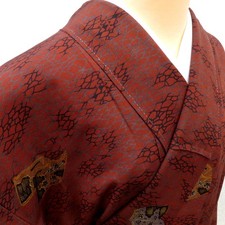 Antique Komon kimono Silk