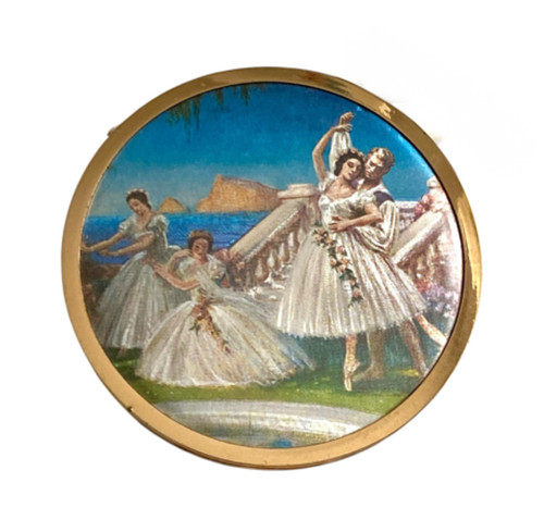Vintage melissa foil powder - melissa,