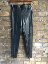 New M&S Ladies Black Faux