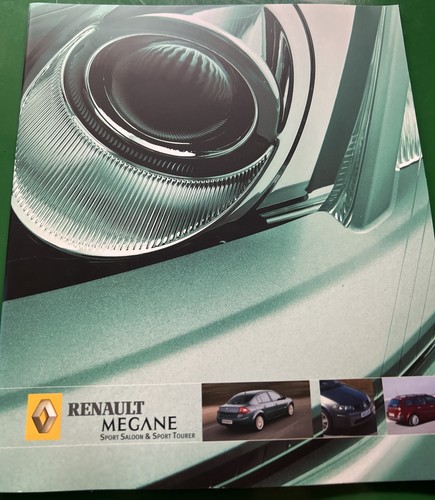 The renault megane - the,