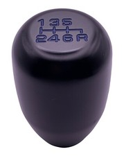black blue gear shift knob for