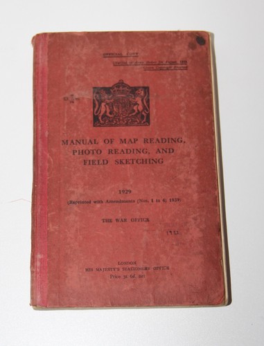 1940 war office manual - war,