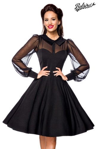 Vintage flared skirt - vintage, dress