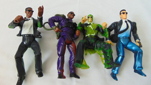 Men black figures bundle x - figures,