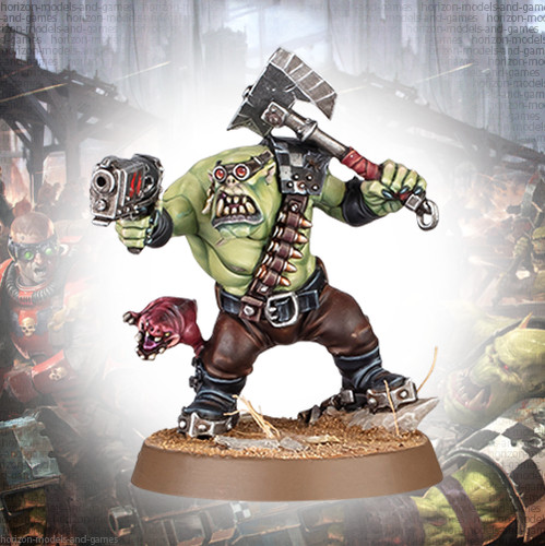 Armageddon ork boy - boy,