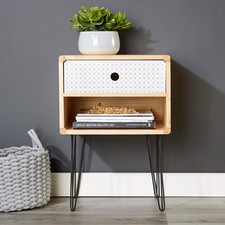 Retro Wooden Side Table or