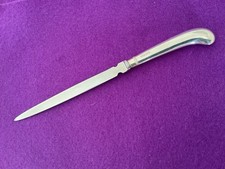 Silver Hallmarked Letter