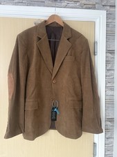 Elbow Patch Blazer Jacket for