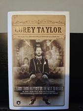 Signed Corey Taylor 'A Funny Thing Happened On The Way to Heaven' Hardback Book 