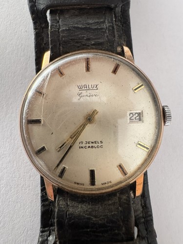 Vintage swiss walux geneve - swiss,