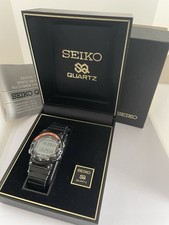 SEIKO A827-6010 yacht Timer Vintage LCD Astronaut 1982 Fully Working
