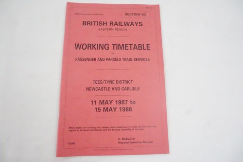 May 1987 eastern region - 1987,
