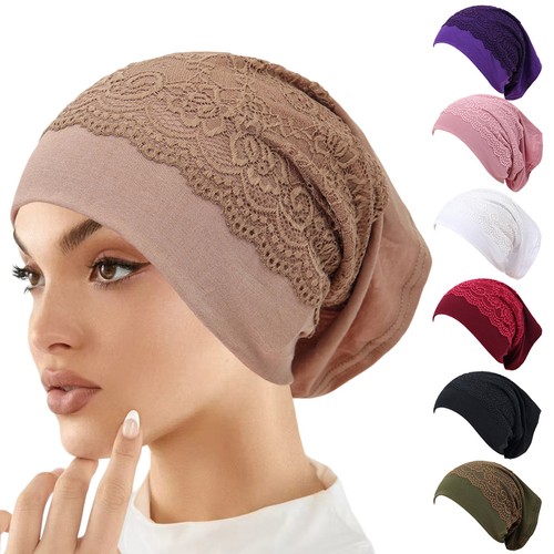 8pcs bonnet cap muslim - cap, women