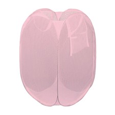 LAUNDRY BAG Pop Up Washing Foldable Laundry Basket Mesh Hamper Storage Bin UK